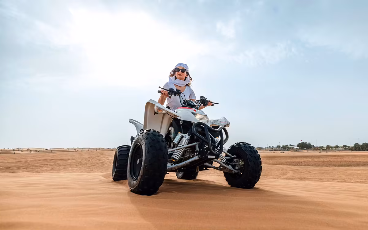 4-Hour Evening Desert Safari Dubai with Camel Ride image 1