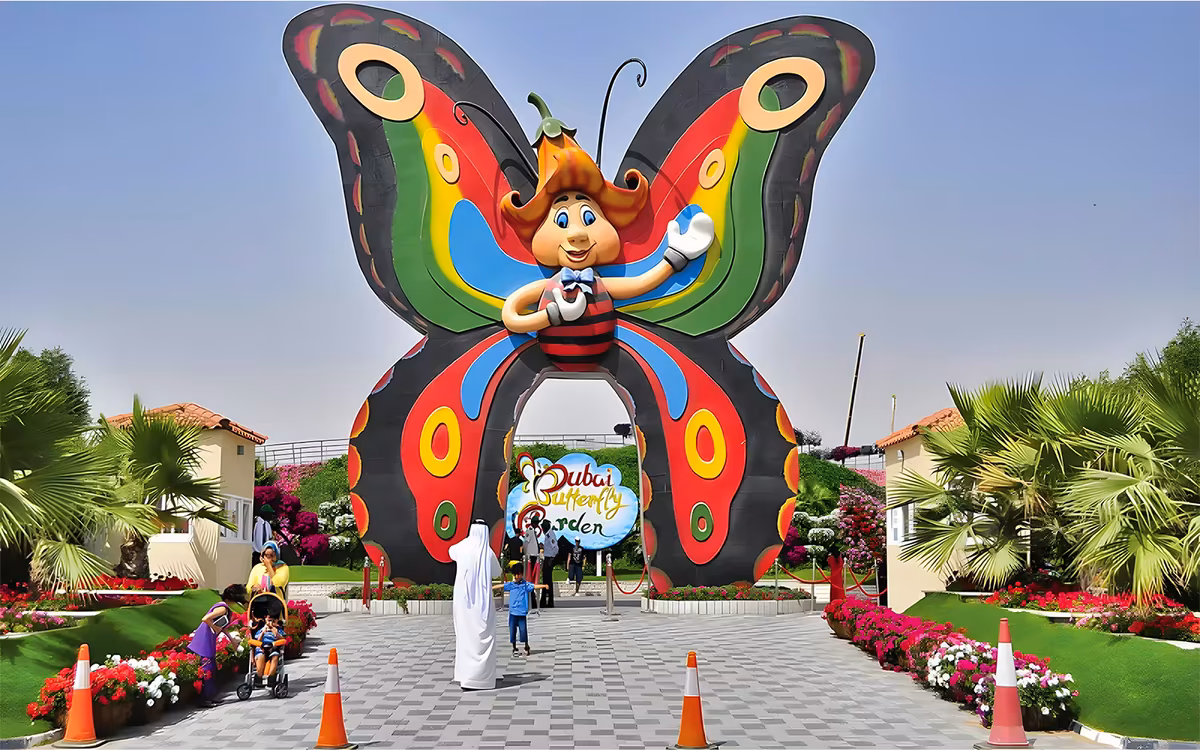 Dubai Butterfly Garden Skip-the-Line Tickets & Indoor Garden image 1