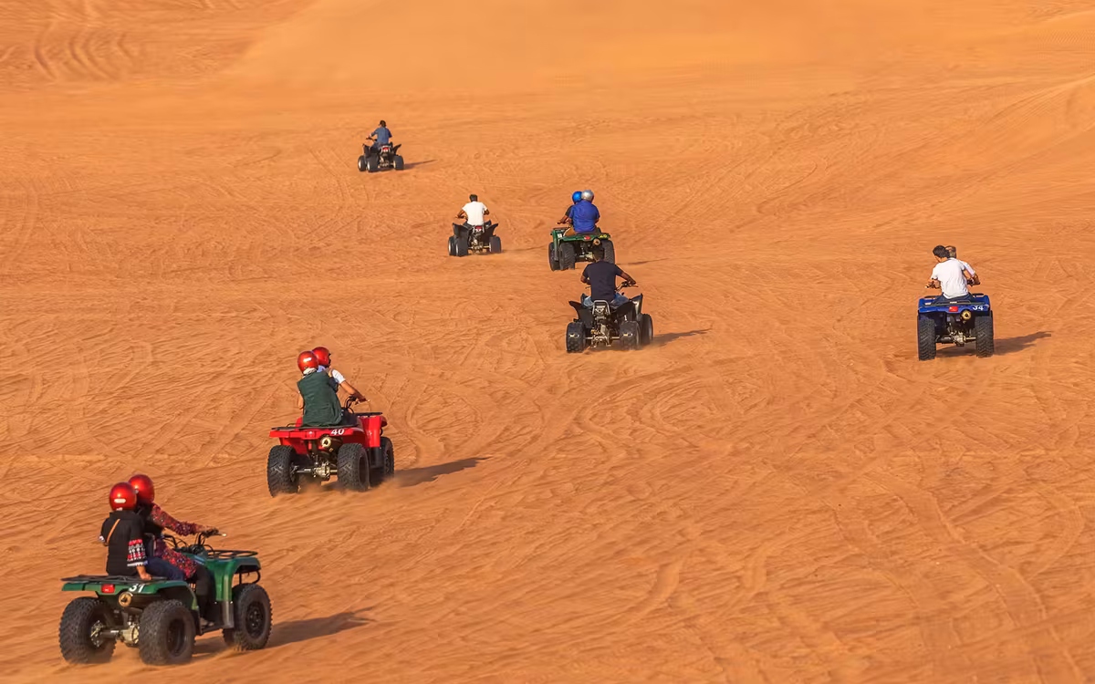 Morning Desert Safari Dubai with Dune Bashing & Sand Boarding guest snapshot 3